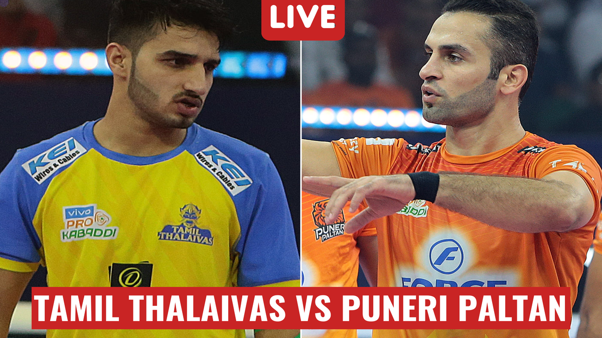 Tamil Thalaivas 34-35 Puneri Paltan Highlights, Pro Kabaddi 2022 ...